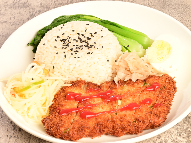 彩蔬膳食鸡肉饼